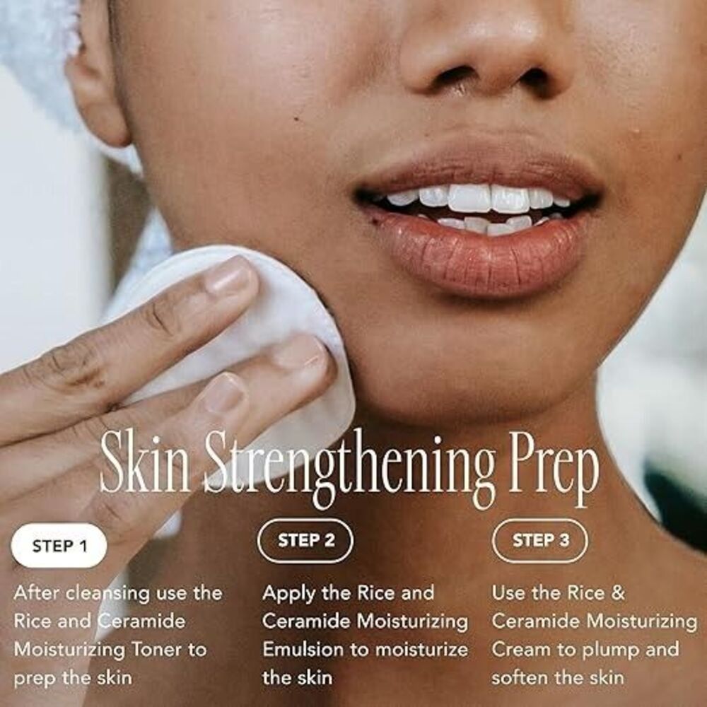SOQU Moisturizing & Brightening Rice Toner Extract/Hyaluronic Acid/Niacinamide - Picture 2 of 2
